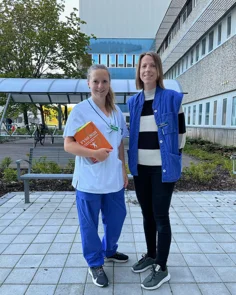 Två av våra FAR-samordnare Sofia och Maria