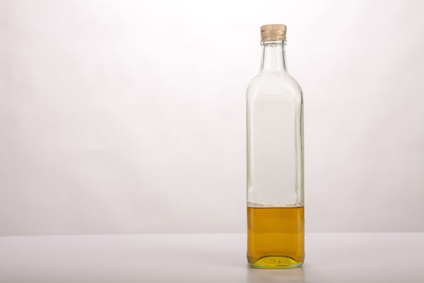 Solrosolja i flaska